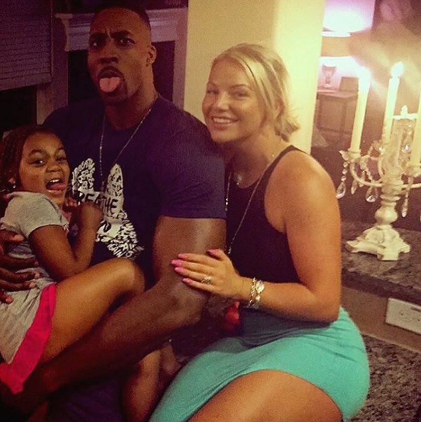 Dwight Howard and Baby Mother/Girlfriend Alexa 
