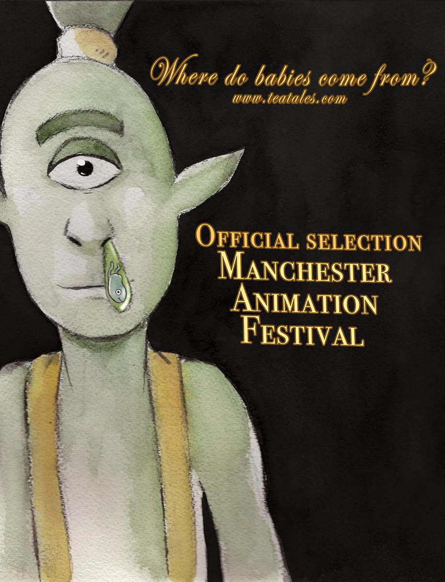TeaTalesStudio's tweet photo. Where do babies come from? is on the big screen at  Manchester Animation Festival (@mcranimation) this week! 🎉 (10-14 Nov) #animation #filmfestival #indiefilm 

The program its part of: MAFter Dark
Time: Tue, 12 Nov - 22:00
Venue: Lock 91 https://t.co/X3NNDLXLA1
