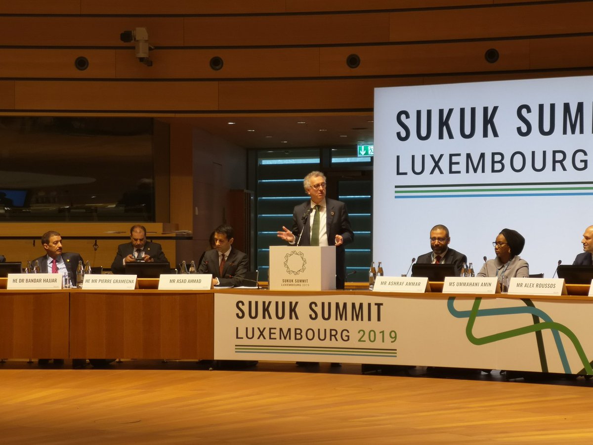 Démarrage ce matin au Luxembourg du #SukukSummit2019 avec un mot de bienvenue de Mr. Pierre Gramegna, Ministre des Finances du Luxembourg
<a href="/isdb_group/">IsDB Group</a>
#investfordevelopment