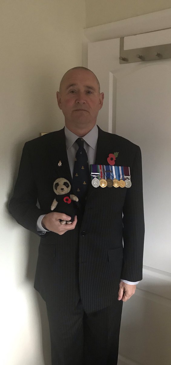 FredTedOlga's tweet photo. Armistice Day, me and my HuDad 😊 https://t.co/SZe9mrymJs