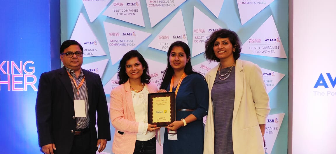 <a href="/Flipkart/">Flipkart</a> is proud to have been selected as one of the Best Companies For Women in India by <a href="/avtarwomen/">Citizen</a> and <a href="/_workingmother_/">Working Mother</a>. This is a huge testament to our commitment towards #WorkplaceEquality. <a href="/rajneeeshkumar/">Rajneesh Kumar</a> <a href="/FlipkartStories/">Flipkart Stories</a> #DiversityandInclusion