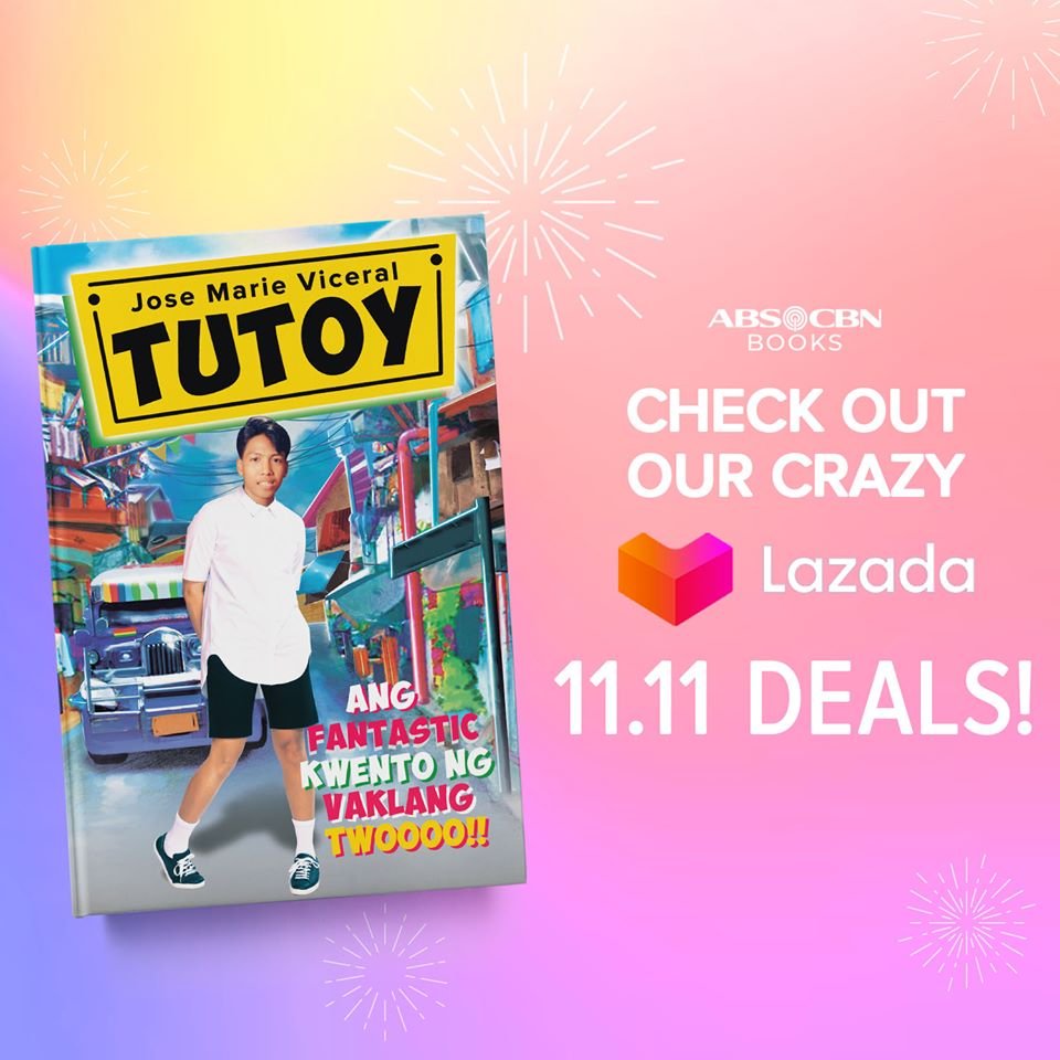 noinkofficial's tweet photo. Grab your copy of ABS-CBN Books' new released titles on the Lazada 11.11 sale on discounted prices! Don't miss the deal!! 🤩🤩🤩

Shop Now!!
https://t.co/GYyOQ7EOEA

#Lazada1111 #ABSCBNBooks #IsaPaWithFeelings #MaineMendoza #Tutoy #ViceGanda 

@mainedcm https://t.co/SSBA2WUJrk