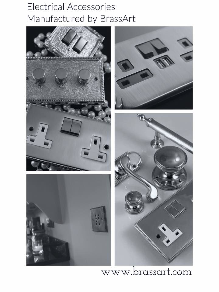BrassartLtd's tweet photo. Electrical accessories to compliment your #doorfurniture 
#Luxury #ArchitecturalHardware #InteriorDesign #switchitup #MadeInBritain #ElectricalAccessories #SolidBrass #Interiors #BritishManufacturing #northmanf #100design #Decorex #HandGFestival https://t.co/HGb7gVPnOg