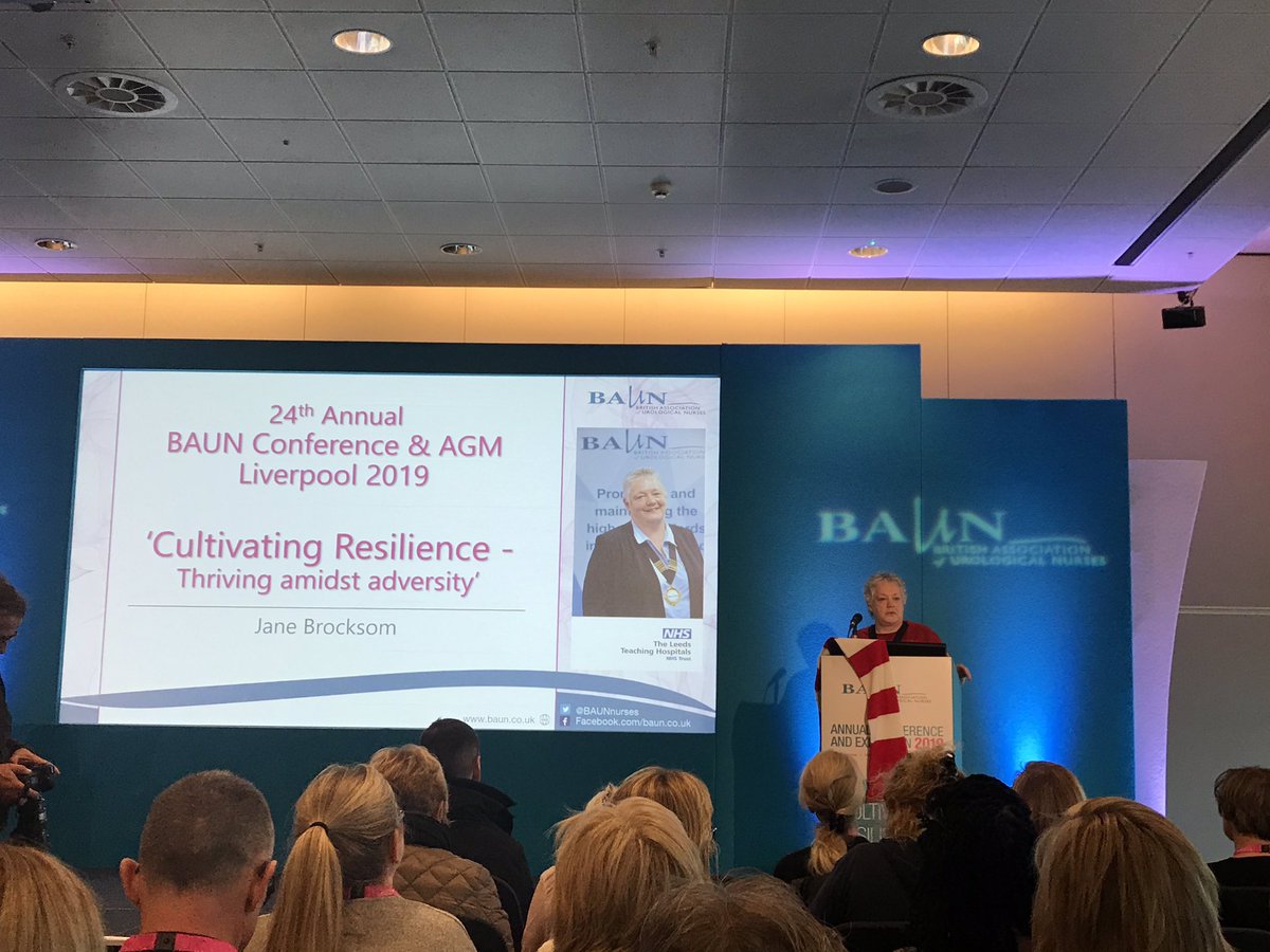<a href="/HoorayJane/">Jane Brocksom EN,RGN</a> kicking off #BAUN19 with a fab opening speech #YNWA <a href="/BAUNnurses/">BAUN</a>