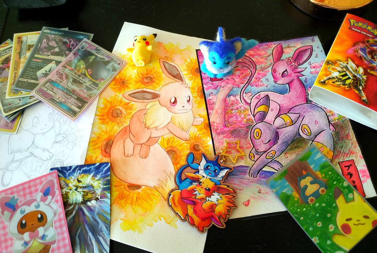 KeruArt's tweet photo. 🎨MASSIVE KERUART GIVEAWAY🎨

To celebrate the Release of #PokemonSwordShield you can win a lot of handmade goodies! Just RT &amp; FOLLOW me💕 info below!

🎨SORTEO MASSIVE DE KERUART🎨

Vamos a celebrar la salida del nuevo Pokémon! Solo hay que dar RT y Follow! 💕
+Info abajo! https://t.co/BJ0Ksxg6vs