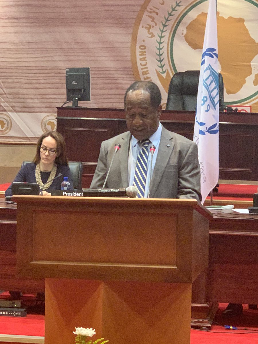 We face both challenges and opportunities. Working together we can come up with viable solutions to the plight of refugees - <a href="/ValentinTapsoba/">Valentin Tapsoba</a>, @UNHCRROSA Regional Director #MPs4refugees