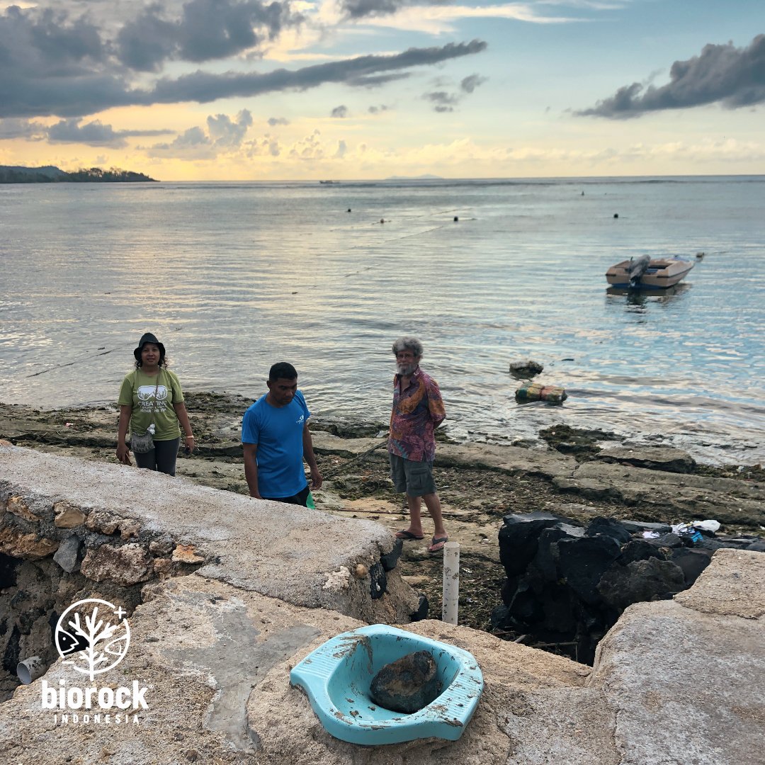Biorock Indonesia visited the site of biorock in Gangga Island, North Sulawesi to monitor the coral reef restoration project and shore protection. In addition, our team also made a visit to the village of Gangga 1 to discuss about the programs that will be done in the future.