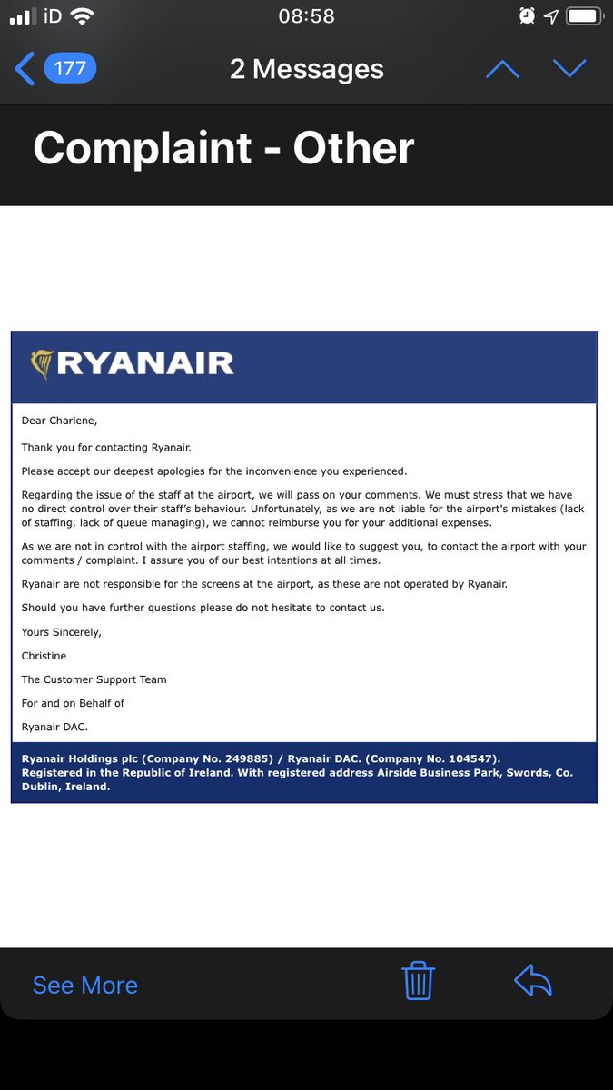 Pallichaz's tweet photo. @EdiAirport @swissport Is anyone taking responsibility for the major mismanagement of 13 customers on Saturday? https://t.co/1a4clqu6yh