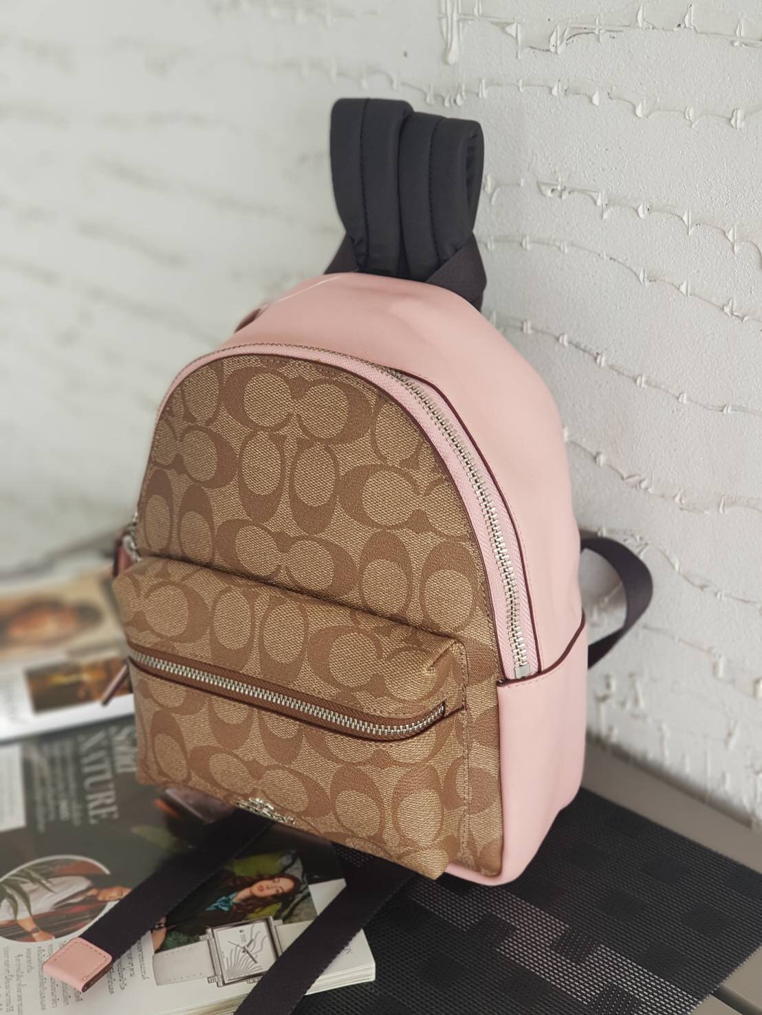 Coach backpack sale mini size