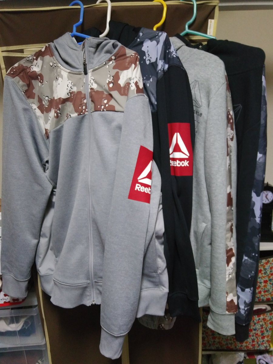 り 自分のreebokシリーズ Reebok リーボック セットアップ 上下 スウェット ジャージ ワンシリーズ カモフラ 迷彩