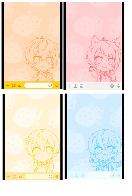 すとぷりline着せ替えのtwitterイラスト検索結果
