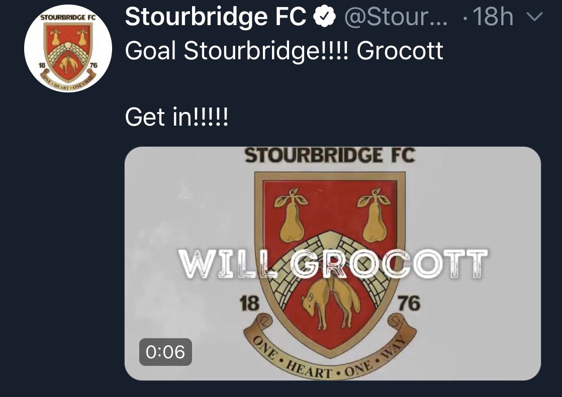 RTFC_Academy's tweet photo. Well done to our academy assistant head of coaching @williamgrocott on his goal in Saturdays FA Cup 1st Round Proper for @StourbridgeFC against @officialeastleigh_fc . #upthevalley #playercoaching https://t.co/Z7bEfhl68Z