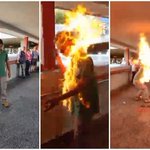 香港デモの嘘 暴力 破壊行為 21 閲覧注意 デモ隊による凄まじい集団リンチ 転落事故のデモ参加者死亡 拳銃を奪おうとしたデモ参加者に警官発砲 過激派に火だるまにされた男性 全身の皮膚４割に火傷を負い危篤状態 警察は殺人事件として捜査 日本人観光客もデモ隊