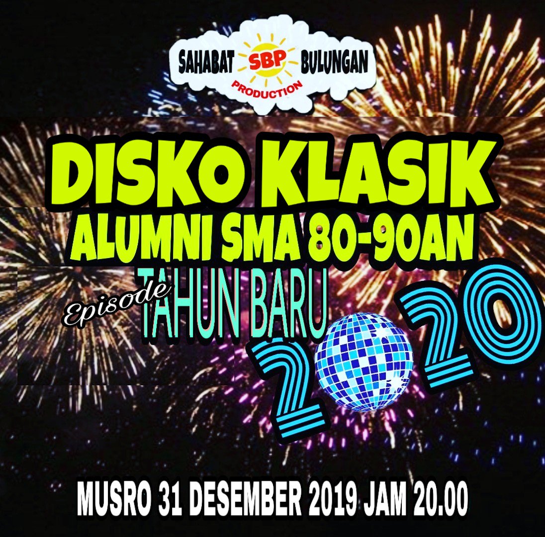 MusicRoomJKT's tweet photo. #newyear2020 #8pmonward #klasikdisko #alumnisma8090an #classicdisco #music80s #music90s #musro #musicroomjakarta #musicroomjkt #hotelborobudur https://t.co/EhhKI4K1NM