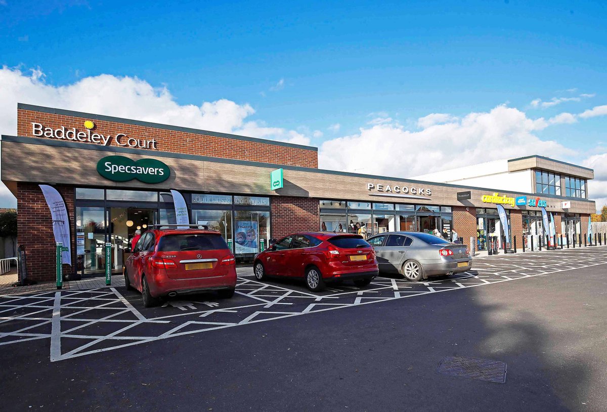 Another look at our Baddeley Court development in Newport, which is almost 70% let with all current tenants open &amp; trading. National brands <a href="/Specsavers/">Specsavers</a> &amp; <a href="/peacocks/">Peacocks</a> recently joined Card Factory and Savers who opened their doors last month. 

Read more: bit.ly/2KbiL1v