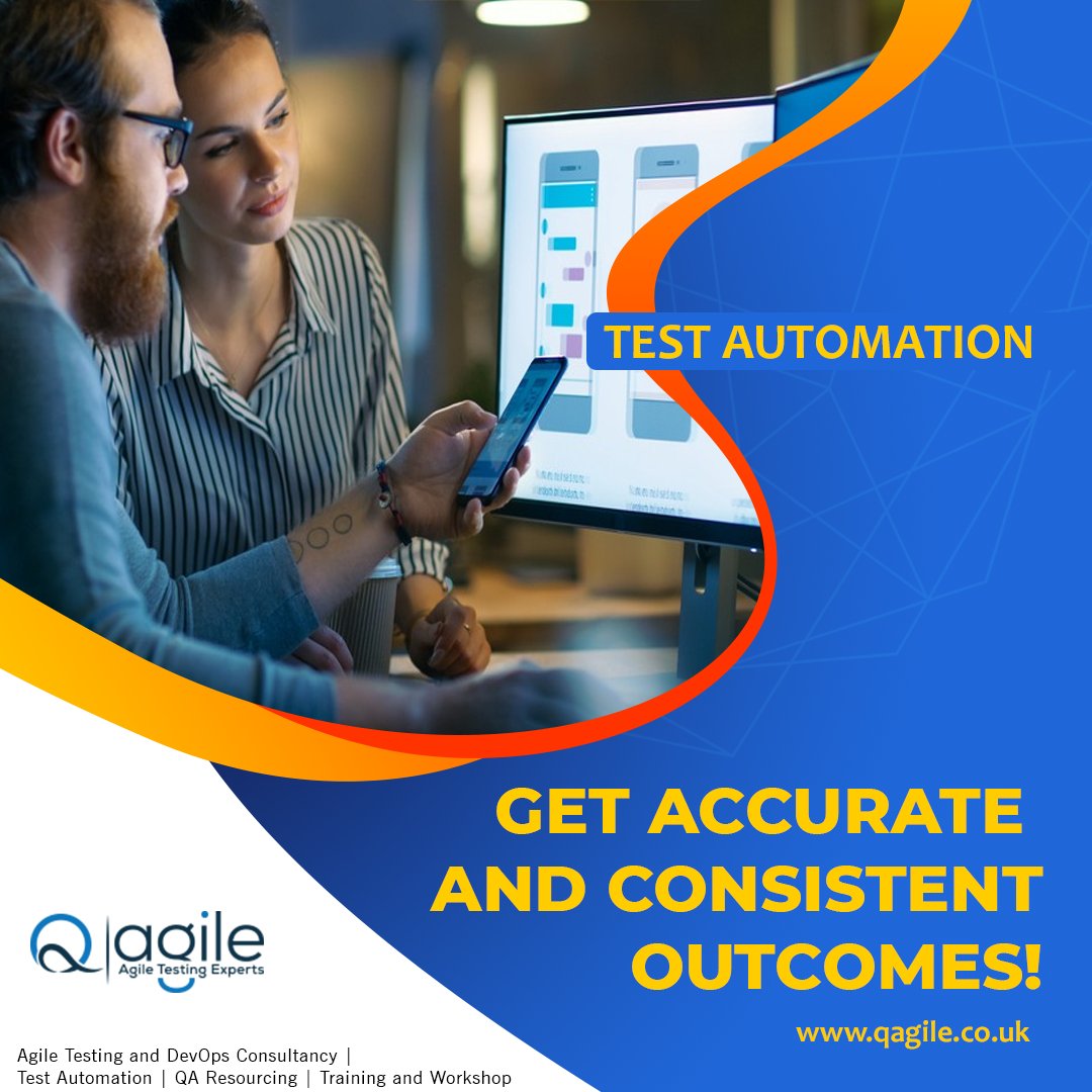 qagile's tweet image. Our adept automation testers employ test automation suite for reliable and effective test automation. For more details, give us a call.

#qagile #agiletesting #london #uk #sdet #softwaretesting #qualityassurance #seleniumtesting #testautomation #chelmsford