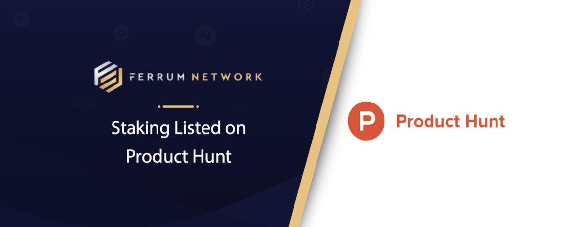 🚀We're excited to launch our Product Hunt campaign with the upcoming release of FRM staking.

Help us climb to 'Product of the day' spot by leaving your feedback on our listing ↓↓↓

Link: producthunt.com/posts/ferrum-n…