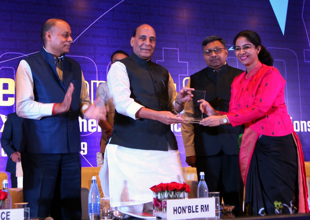 rajnathsingh's tweet image. Delighted to interact with the Innovators and Startups working in the Defence sector at #DefConnect in New Delhi. Defence sector will play a major role in making India a $5 trillion economy. Our aim is to make the Indian defence industry self-reliant &amp;amp; less dependent on imports.