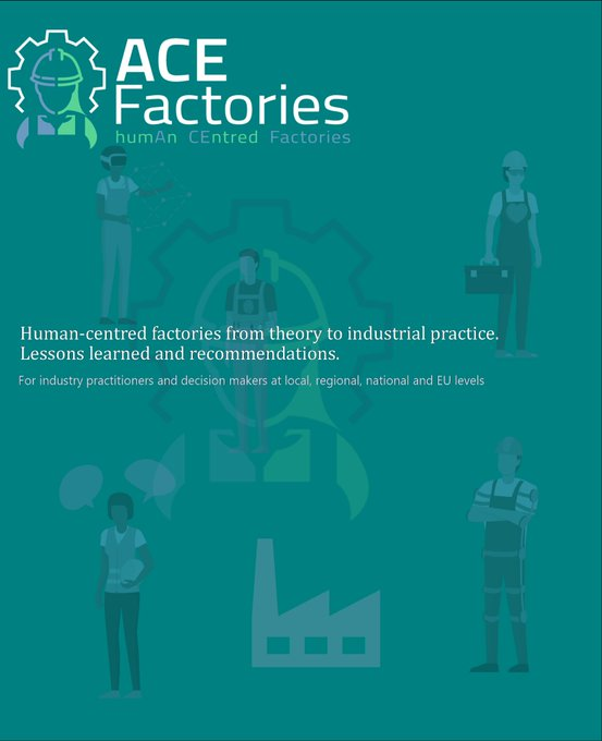 Manuwork_H2020's tweet image. The ACE Factories White Paper is out! &apos;Human-centred factories from theory to industrial practice. Lessons learned and recommendations&apos;
Many thanks to 
@inclusive_eu 
@HuManufacturing 
@Factory2Fit_EU 
 and #A4BLUE for co-authoring the paper! 
manuwork.eu/wp-content/upl…