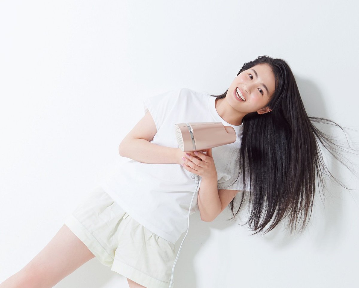 乃木坂46・大園桃子の水分発生量18倍のドライヤー