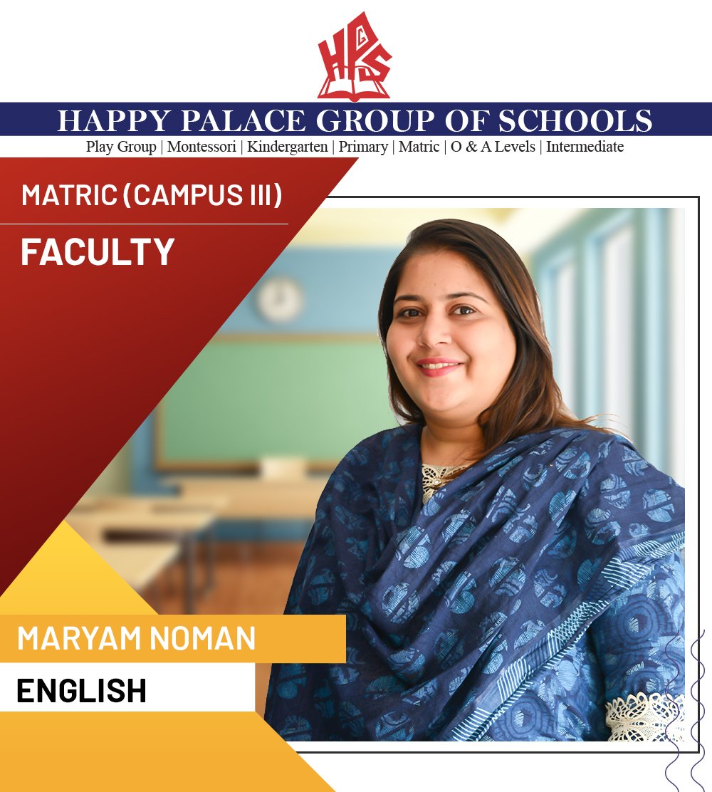 HappyHpgs's tweet photo. Images Part 2 HPGS (Happy Palace Group of Schools)

Introducing our 2019-2020 Matric Girls Section (Campus III) Faculty

#HappyPalaceGroupofSchools #HPGS #Faculty2019_2020 #Introducing #Matric #CampussIII #AdmissionsOpen20202021

Admissions Open:

https://t.co/aqYSdBtEXj https://t.co/5OwOG7YRrv