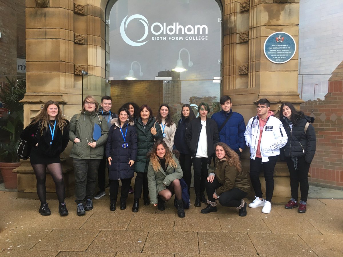 OSFC_Spanish's tweet photo. Spanish Exchange in Oldham 2019: great start of the day @OSFC_Info https://t.co/trIMcH6vbO