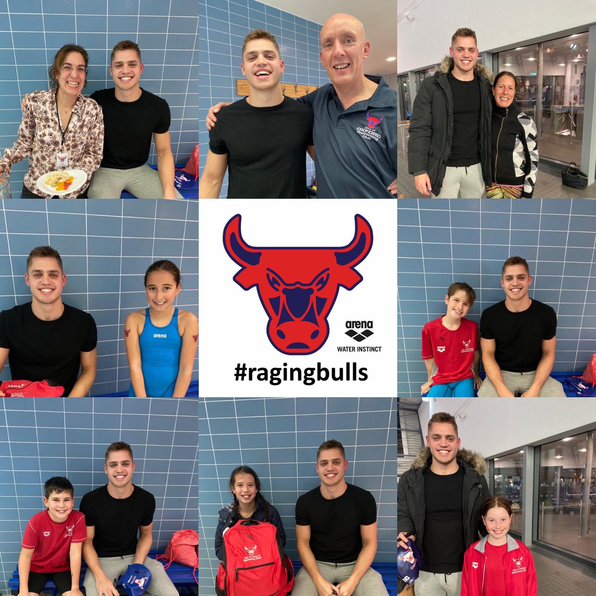 COSCSWIM's tweet photo. Who was smiling more, our #swimparents or our young #teamarenauk #ragingbulls when @davesmurphs made an appearance at our #COSCDevMeet? #swim #swimming #swimmers #Oxford #Oxfordshire https://t.co/rzPMac2WxG
