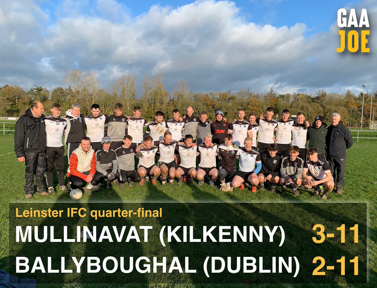 Kilkenny beat Dublin 🔥🔥🔥

<a href="/GAAMullinavat/">Mullinavat GAA</a> produce one of the best results of the off-season by beating the Dublin intermediate champions Ballyboughal 👏
