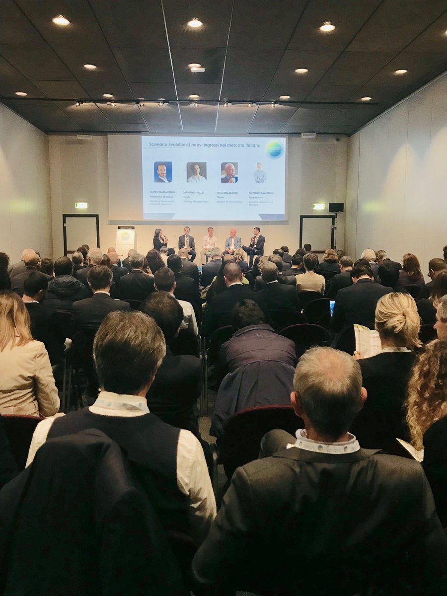 Crowdestate_eu's tweet photo. Here are some pictures of the event #Salonedeipagamenti, where our Italian country manager, Niccolò pravettoni, had a change to speak about #Crowdestatesexpansion in Italy, #Newprojects and #Growthobjectives.

@Payvolution @FintechDistrict https://t.co/5TBYUvCf2V