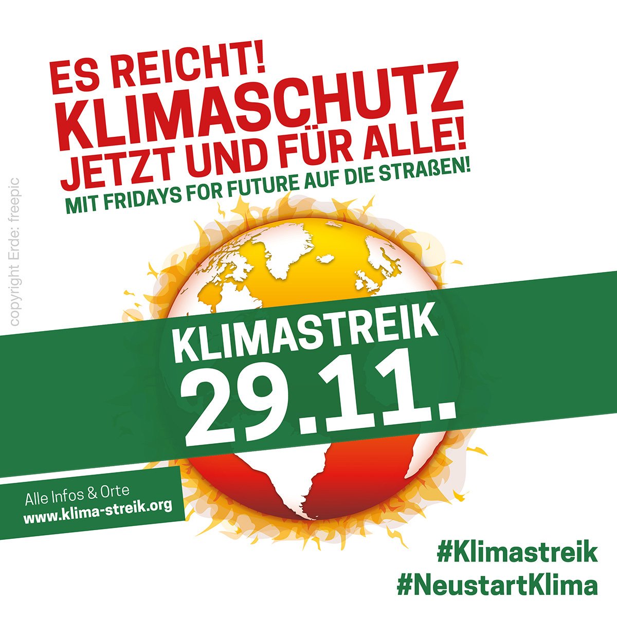 Wir sehen uns am 29.11. in #Koblenz #Klimastreik #NeustartKlima
