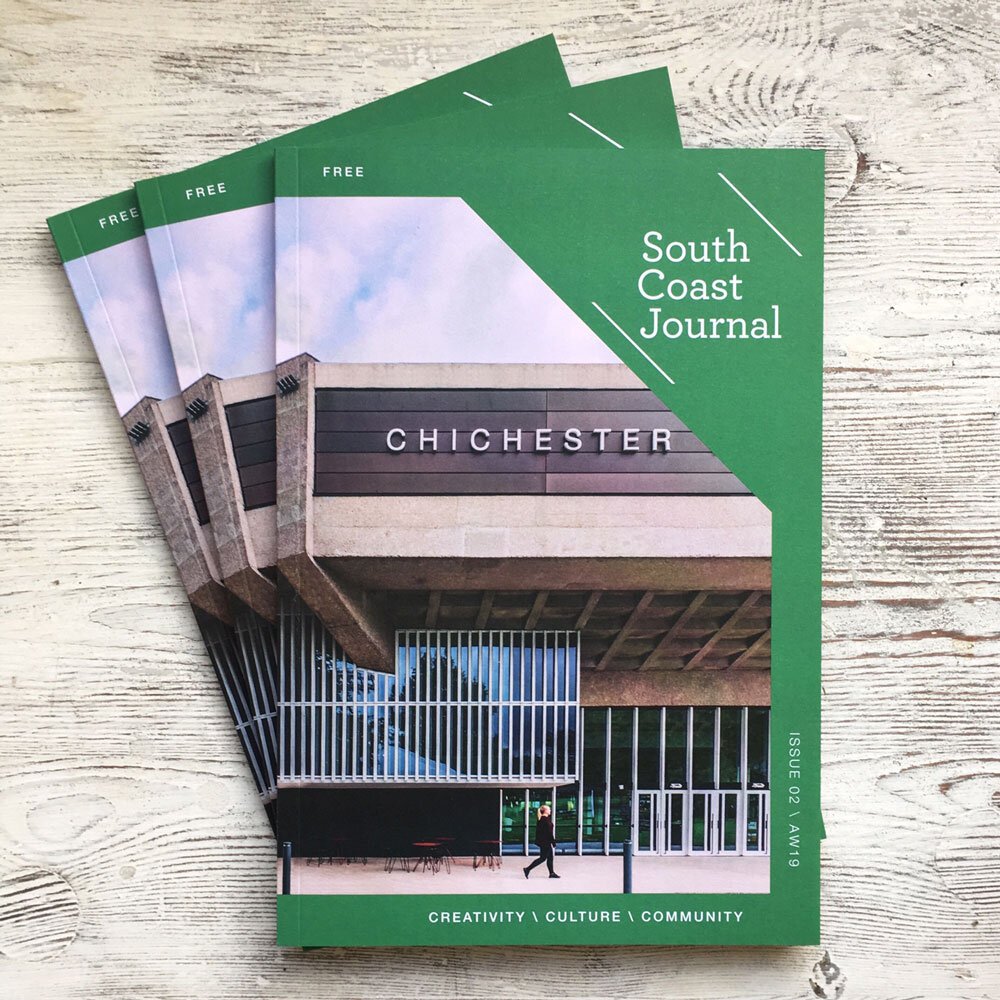 ChichesterCDT's tweet photo. Come &amp; collect your free South Coast Journal from the Water Tower @Graylingwell Park. It's a new free independent magazine for Chichester &amp; beyond, including a fantastic feature on CCDT Director Clare de Bathe that makes for excellent reading in this issue!! Pop in &amp; grab a copy! https://t.co/XgPVeuiWI6