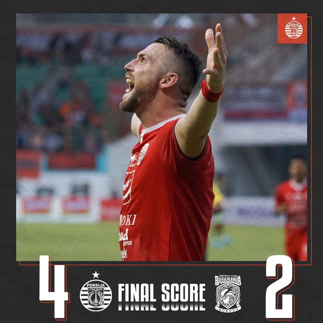 Persija_Jkt's tweet photo. ON FIRE! 3 POIN! 🔥🔴
.
#PersijaDay #PersijaJakarta #ShopeeLiga12019 https://t.co/KipouVazVX
