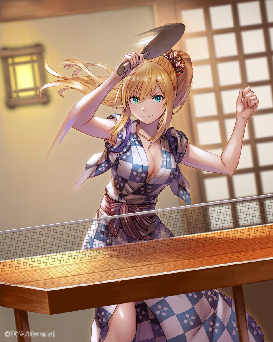 オルタンシア・サーガ』にて、本日実装されました「神速の卓球娘