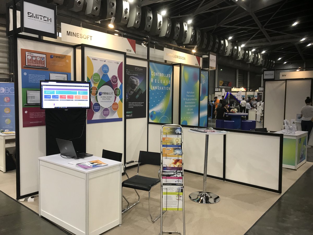 Minesoftnews's tweet photo. Minesoft's James Wicks is in Singapore this week for the #SGFinTechFest, head over to stand 5E08 for an introduction to Minesoft's online patent solutions, a demo or just for a quick chat! #PatBase #IPShare #Innovation #Technology #IP https://t.co/maWzsbbKL1