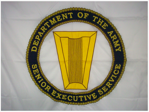 Army Senior Executive Service flag: http://aflagshop.com/military-flags/army-flags/army-senior-executive-service.html