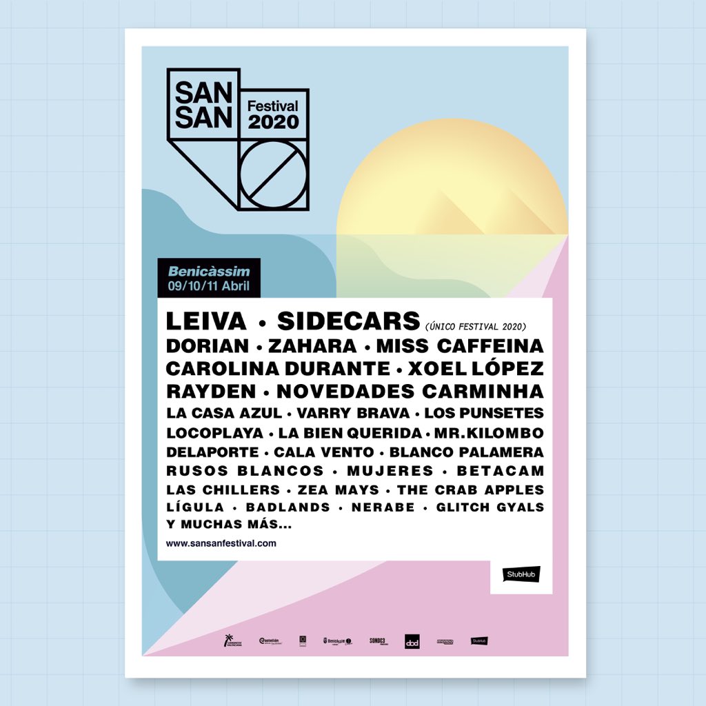 SanSanFestival's tweet photo. Así queda el cartel actualizado #SanSan2020 , grábatelo a fuego 🔥
‼ CONCURSAZO POR 2 ABONOS ‼
Haz RT a este post mencionando a los amig@s que quieres que vengan a Sansan Festival 2020!
Abonos disponibles 🎟 en https://t.co/YTmOKegzkL https://t.co/Mkd2rjdmV7