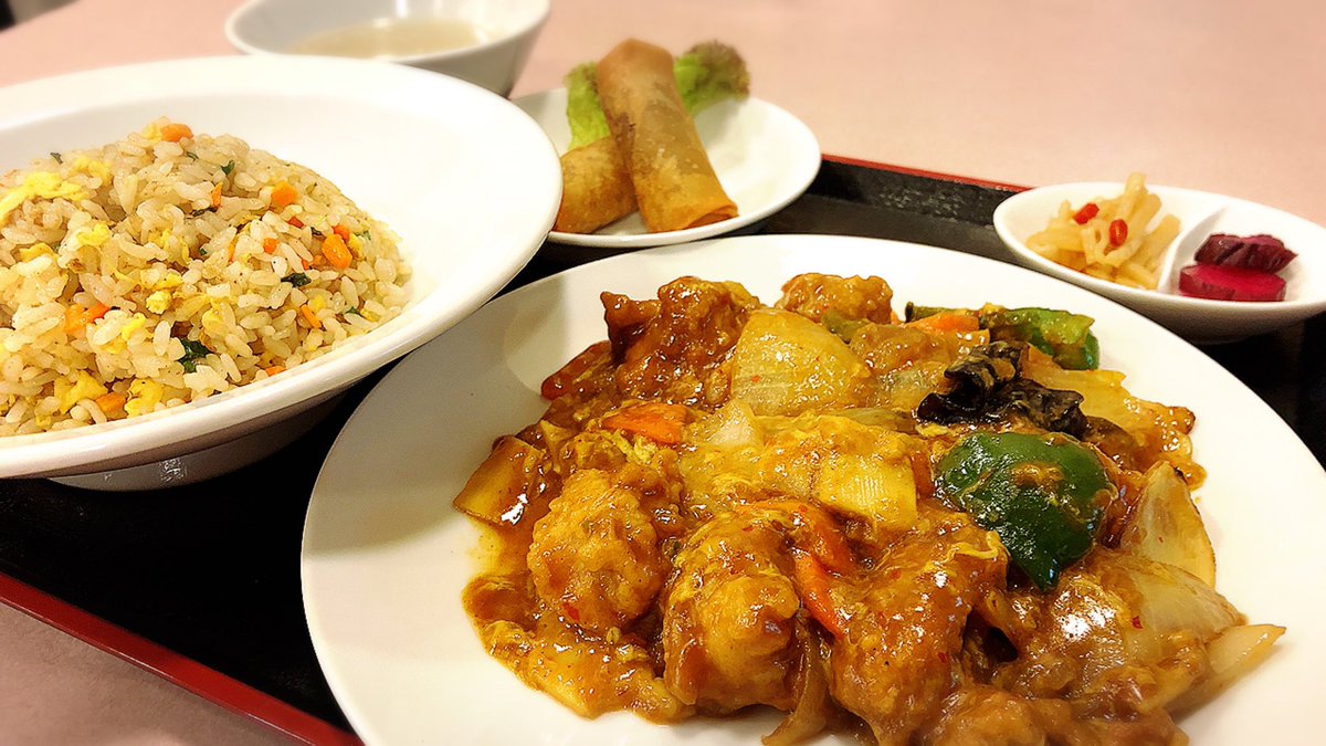 京風中華厨房 上上 晩御飯定食メニューで酢豚 炒飯セット 春巻付 1500円 税込 とりのカレーうま煮 玉子炒飯 春巻付 1500円 税込 始めました 酢豚炒飯という人気メニューのセットとカレー味とあっさり味の玉子炒飯が合うセットです ご来店お待ちして 京風中華厨房 上上 晩御飯定食メニューで酢豚 炒飯セット 春巻付 1500円 税込 とりのカレーうま煮 玉子炒飯 春巻付 1500円 税込 始めました 酢豚炒飯という人気メニューのセットとカレー味とあっさり味の玉子炒飯が合うセットです ご来店お待ちして