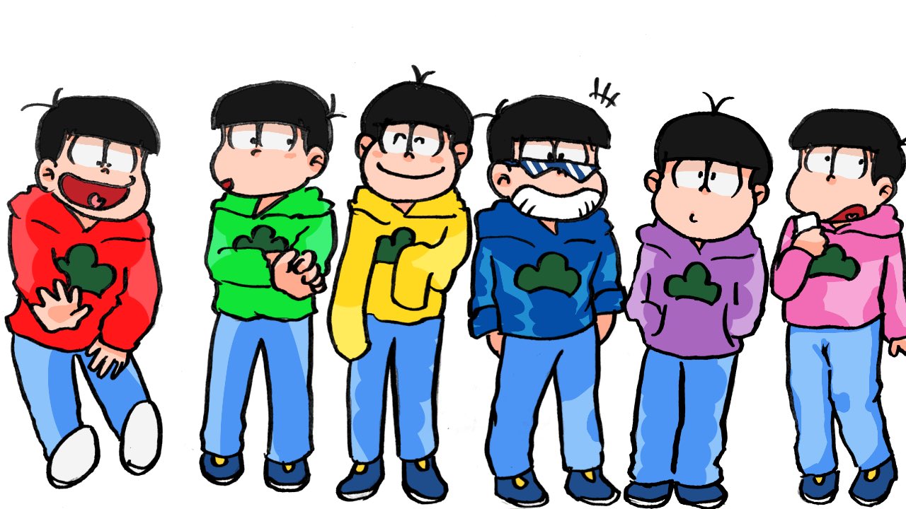 げじ ジャンル違うけど イラストも描いてます おそ松くん おそ松さんが好きです お気に入りの絵たち T Co Mnvw525dgf Twitter