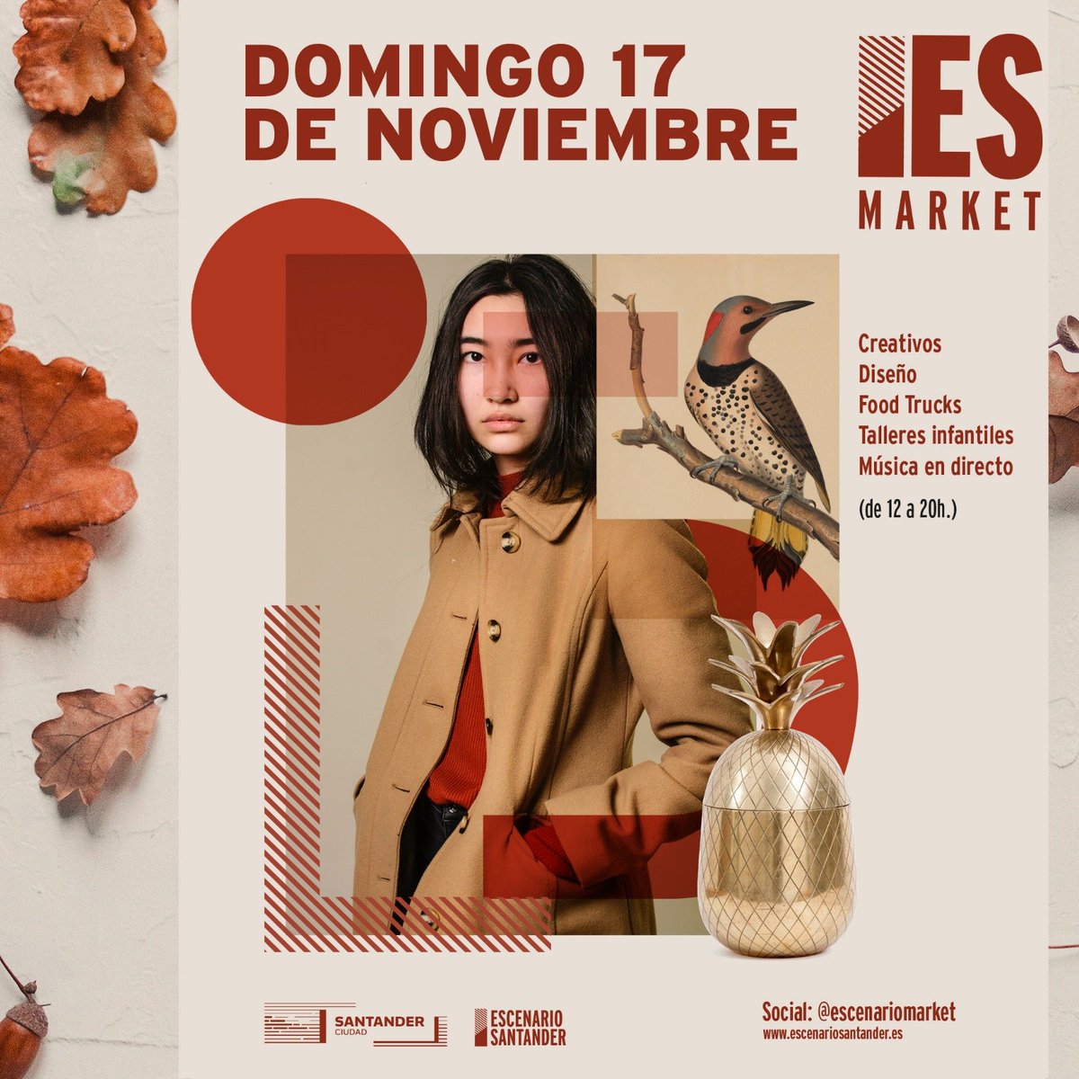 ¡Cuenta atrás! Nada mejor que empezar la semana pensando que el domingo nos vemos y compartiremos un #planazo. Así que piensa en sorprenderte con lo mejor en creatividad y propuestas únicas. ¡Búscanos y disfruta! #EsMarket