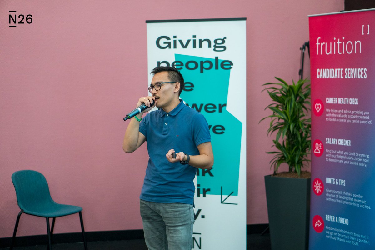 N26Careers's tweet photo. Last week @N26 met @The_JVM_Thing communityπ»Our Software Engineer @boson42 discussed how to naturally befriend #Kotlin and #DDD, while Christian, Sr Java Developer at @gematik1, shed light on how to manage database changes with #Liquibase.
Thank you for joiningβοΈ#Talk26 #n26tech https://t.co/ZFTfF6ZVAM