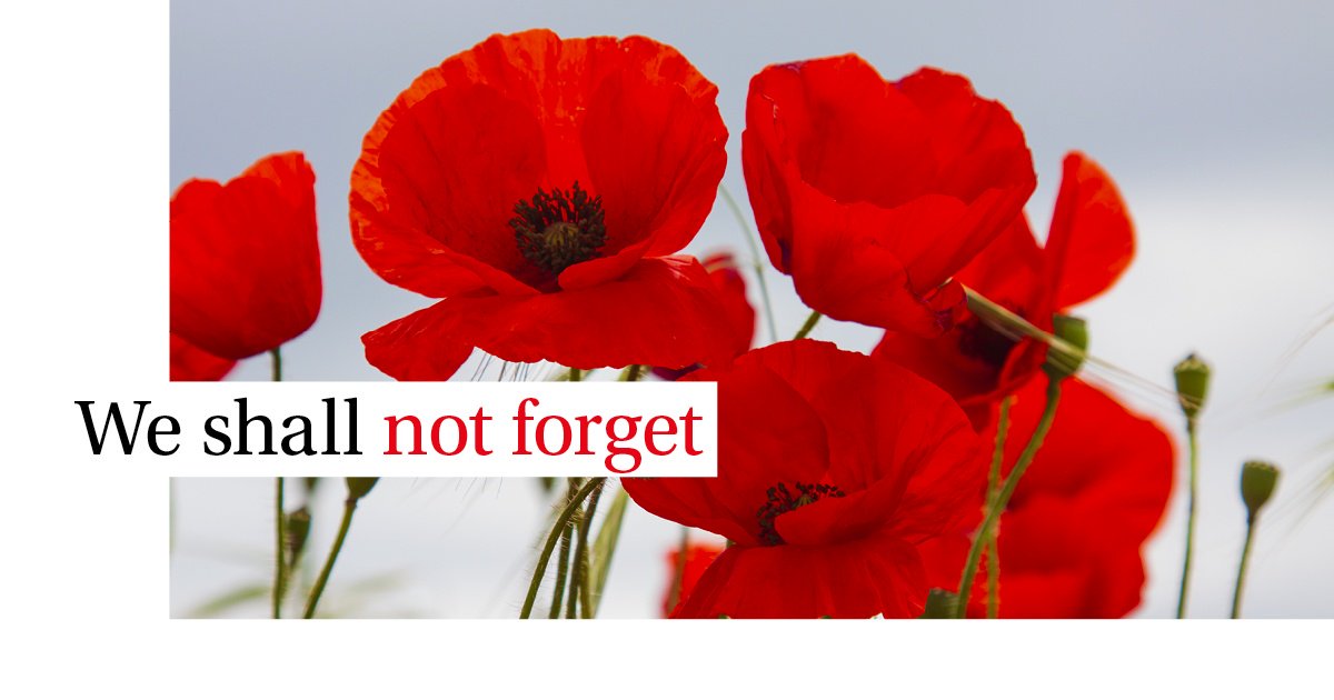 #RemembranceDay 
Today all our branches will be remembering the sacrifice made by our armed forces, both past and present
#lestweforget #service #thankyou