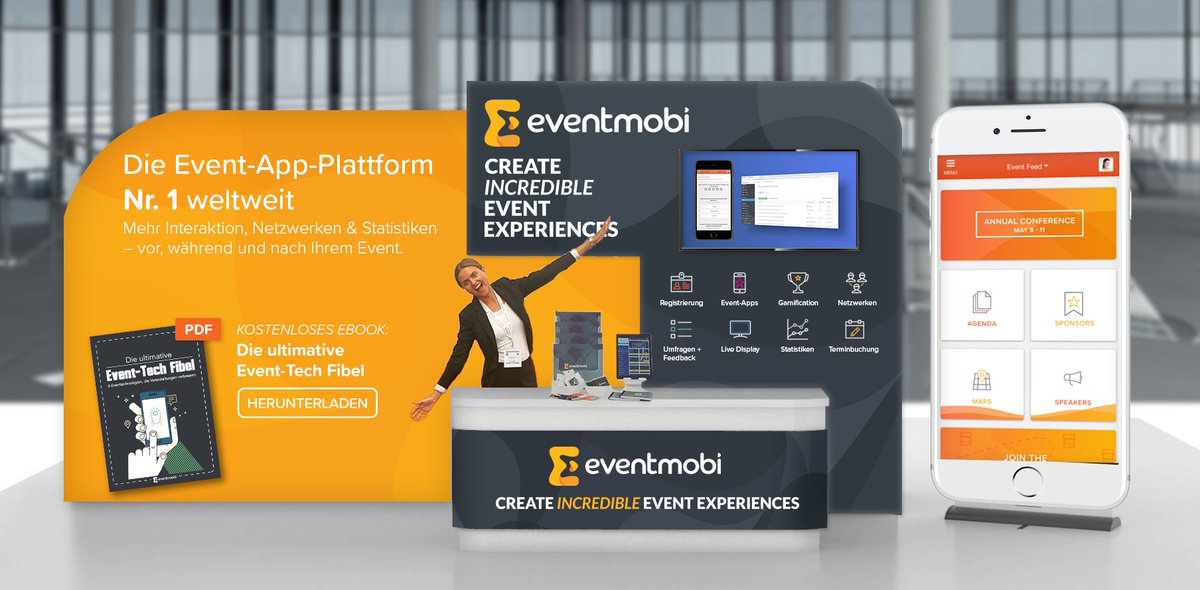 EventMobiEurope's tweet photo. Besuchen Sie uns auf der #VExCon, der virtuellen Messe für Eventmarketing und -technologie von @xingevents_gmbh! Vom 26.–29.11. können Sie Aussteller entdecken & an spannenden Vorträgen teilnehmen. Kostenlos registrieren: https://t.co/oK1SyeEXCT
#eventprofs #eventtech #vexcon19 https://t.co/oF6w9V8y6X