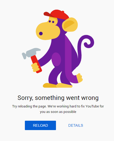 SocialBoost10's tweet photo. YouTube currently down in the UK - channel pages not loading and featured videos tabs are not showing correctly. Is this happening in your country? Let us know #YouTube #YouTubeDOWN https://t.co/BsVyH20XRh