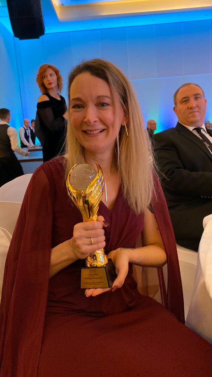 paltaamit's tweet photo. RTCongratulations to BNI_National's own Louise Eccles-Cookson, Area Director of BNI Greater Manchester East and Kirlees &amp; Calderdale for receiving the CEO Givers Gain Award for Building Relationships. 
at #BNIGC19 in Poland.
Very well done Louise! IvanMi… https://t.co/H0ijQ9AOQf
