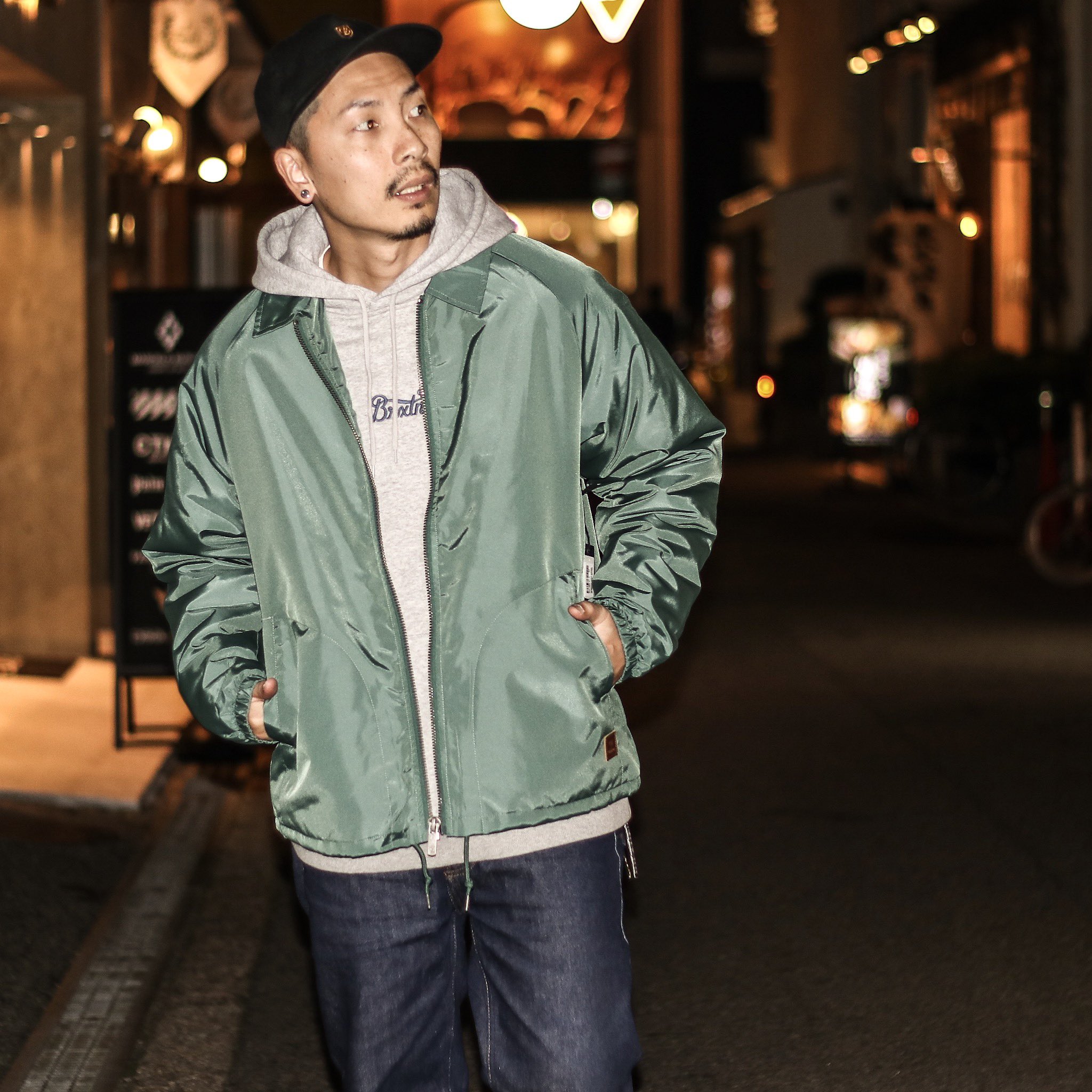 BRIXTON CLAXTON SHERPA JACKET キルティング　ボア