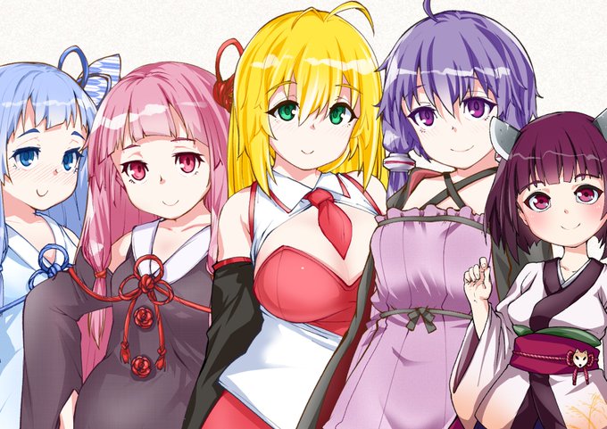 立ち絵が増えました
#弦巻マキ #結月ゆかり #琴葉茜 #琴葉葵 #東北きりたん 