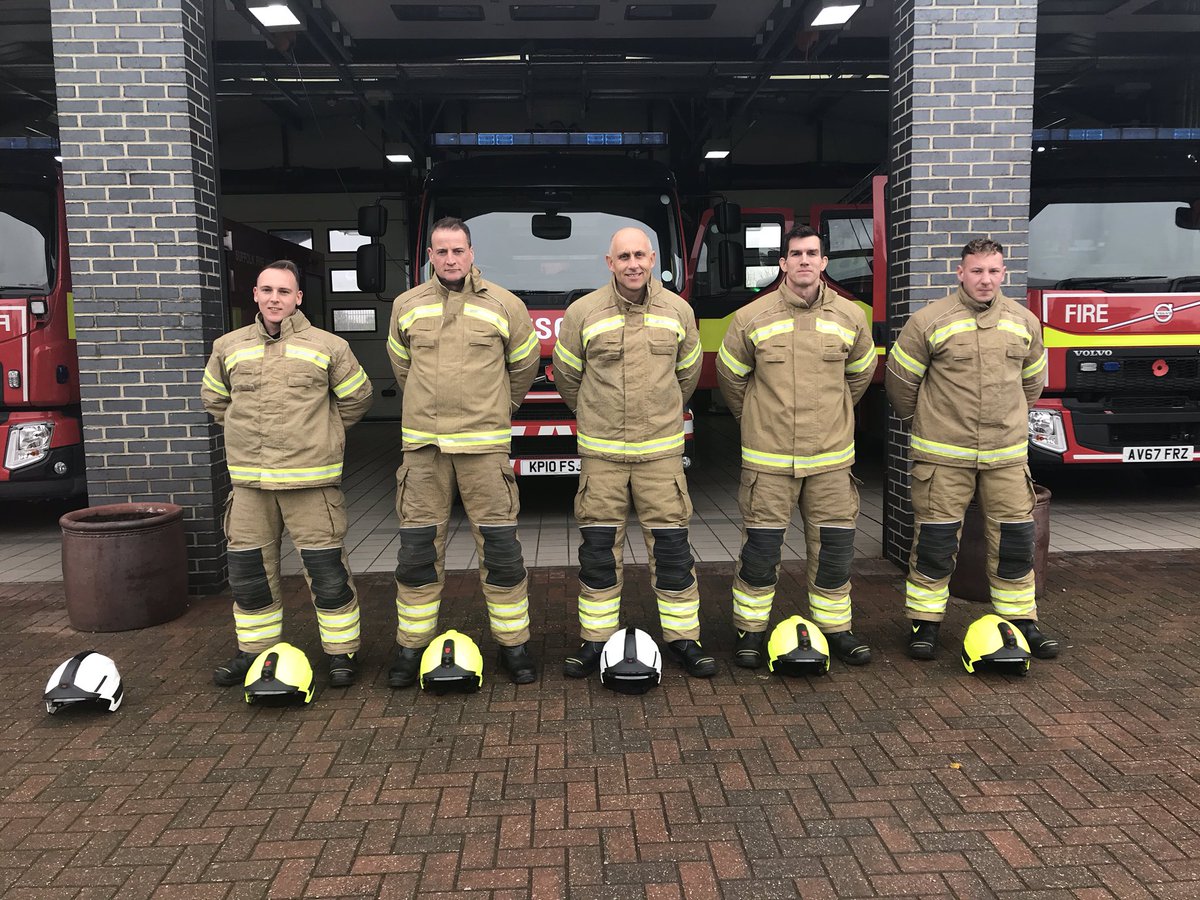 learningfire's tweet image. 2 minutes silence with the crew at Newmarket Fire Station @SuffolkFire  #WeWillRememberThem
