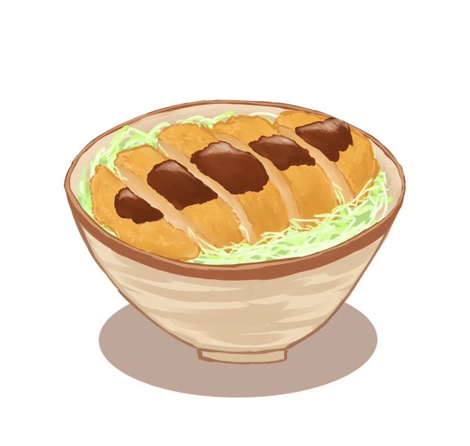 ソースカツ丼のtwitterイラスト検索結果