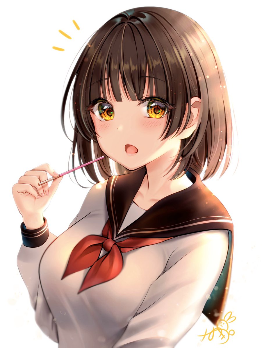 食べる ポッキープリッツの日 瑞佳 なゆきのイラスト 食べる ポッキープリッツの日 瑞佳 なゆきのイラスト