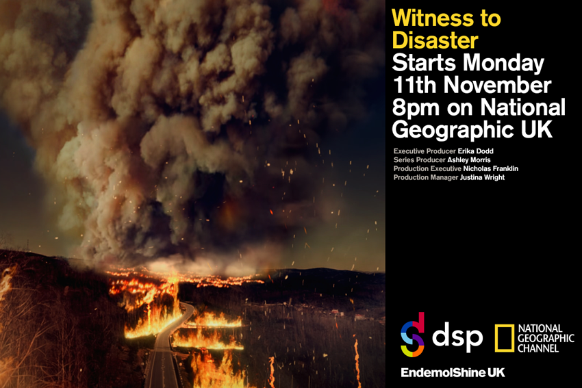 We're so excited that Witness to Disaster is finally making it's way to @NatGeoChannel UK! 6 eps of compelling disaster stories told by the very people who experienced them starts tonight 8pm!